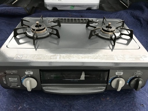 取引中2016年製リンナイガステーブル都市ガス用。千葉市内配送無料。