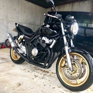 お取引中 交換 下取可 Cb400sf Vtec Spec3 人気のキャブ 最終後期型モデル ブラックカラー ゴールドホイール カスタ Bluemarine 宇治のホンダの中古あげます 譲ります ジモティーで不用品の処分