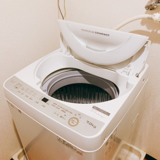 シャープ製2018年製造 洗濯機 7キロ