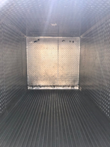 No.283 保冷バン 2t車 アルミ箱 バイク倉庫 トラックコンテナ コメ