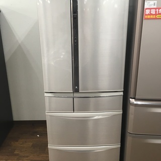 パナソニック 2013年製 6ドア冷蔵庫 NR-F507T-N フレンチドア