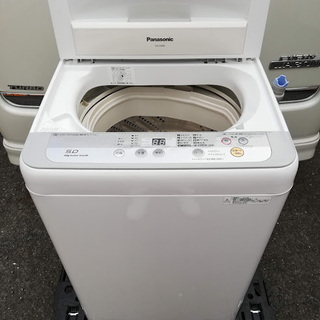 ◼️商談中□2016年製□パナソニック 全自動洗濯機 (5.0kg) NA-F50B9-S ...