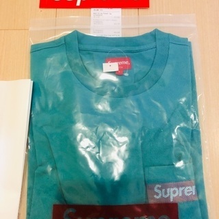 18日まで問い合わせで19〜21日まで札幌手渡し可能！夏色！ シュプリーム Supreme mesh stripe pocket tee  Lサイズ
