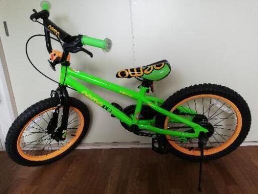18インチ(補助輪無し)HITS  Nemo 子供用新古自転車