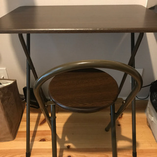 折りたたみ可能テーブル&椅子セット