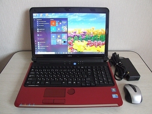 高速SSD240GB搭載　Fujitsu LIFEBOOK AH53/C