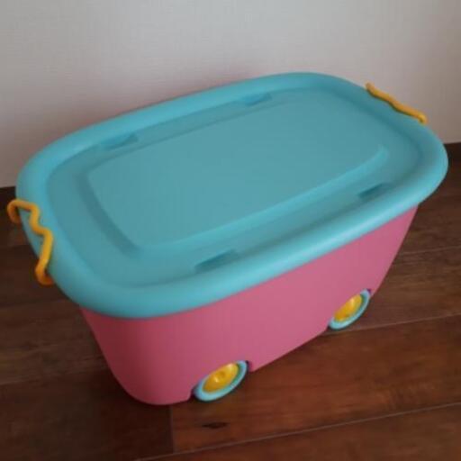 子供用フタ付きおもちゃ箱 ピンク ハッサン 港南台の家具の中古あげます 譲ります ジモティーで不用品の処分