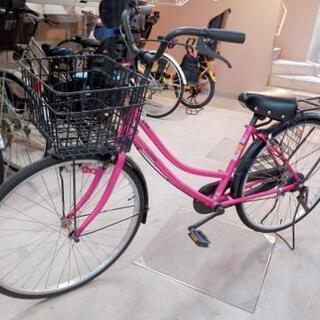 自転車　ピンク　お譲りします