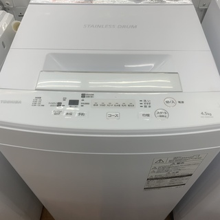 1年保証つき！TOSHIBA 全自動洗濯機 AW-45M5 4.5kg 2017年製 - 生活家電