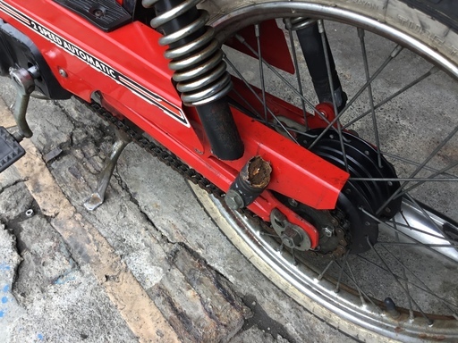 引き取り先が決まりました】自転車バイクTOMOS エンジン始動OKレストア