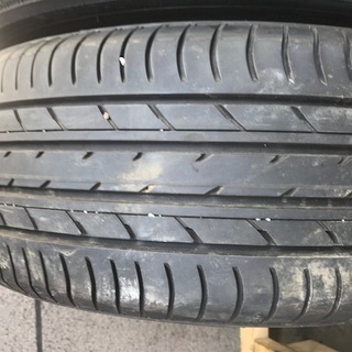バリ山【格安】215/45R17　E70J　17×7.5J　+43　114.3×5H　ノア ヴォクシー エスクァイア ステップワゴンオデッセイ