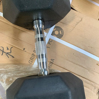 ヘックスラバーダンベル 27.5kg 2個