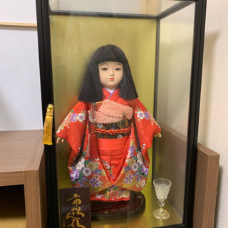 日本人形と市松人形 一緒にお願いします。