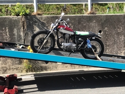 カワサキTR250カスタム車