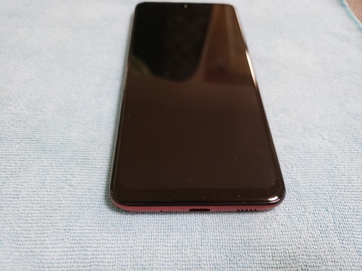 SIMフリー UQ mobile SCV43 GALAXY A30 レッド