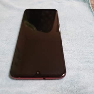 SIMフリー UQ mobile SCV43 GALAXY A30 レッド