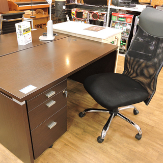 北大前! 札幌 引取 3点セット販売!! デスク・チェア・キャビネット