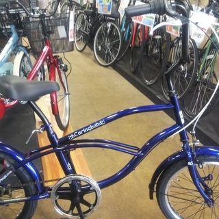 ミニビーチ 20インチ 外装6段編変速 フレームカラーブルー