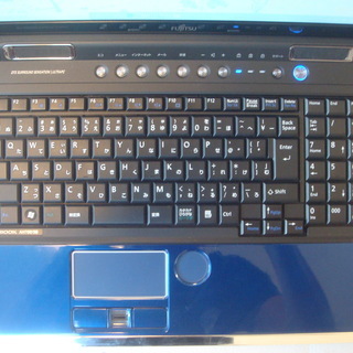 商談中)ノートパソコン Fujitsu AH700/5BL 新品SSD WIN10 64bit(中古)