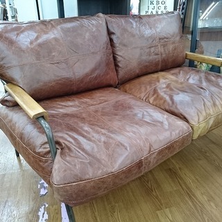 a.depeche アデペシュ scoph ソコフソファ 2シーター レザー 