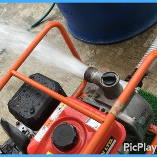 工進 エンジンポンプ ４スト 中古品 