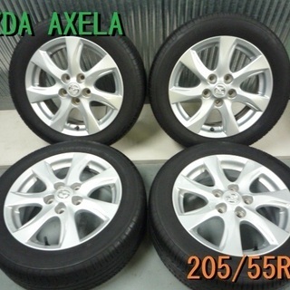 安心調整済み★マツダ純正　アクセラ　205/55R16　即装着可能です。岩手県盛岡市