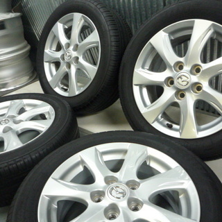 安心調整済み★マツダ純正　アクセラ　205/55R16　即装着可能です。岩手県盛岡市