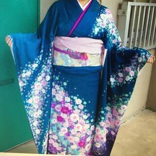 京都友禅成人式の振り袖一式売ります