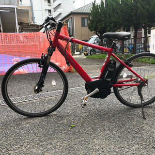 電動アシスト自転車 ヤマハ PAS Brace 赤 現状渡し