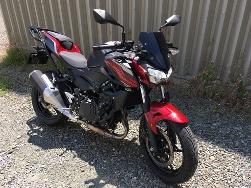 カワサキ Z250　ほぼ新古（走行距離400km）2019年4月初回登録