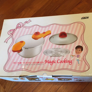 【新品】Magic Cooking 3.0ℓ 圧力鍋 松居一代プ...