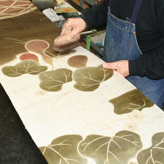 すかしのれん「めだか」麻100％の最高級品です！