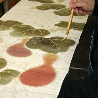 すかしのれん「めだか」麻100％の最高級品です！