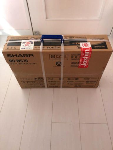 SHARP BD-W570 ブルーレイディスクレコーダー新品