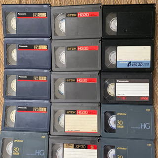 VHSCビデオテープ値下げしました。