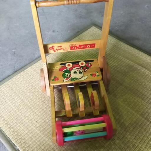 昭和レトロ 手押し車 カタカタ アンティーク 便利ing 名古屋の子供用品の中古あげます 譲ります ジモティーで不用品の処分