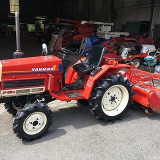【SOLD OUT】ヤンマー　トラクター　F16D　571時間　4WD　ハロー付