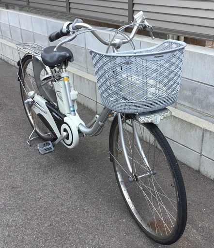 電動自転車 Panasonic Lithium vivi DX シルバー　69★ 電動自転車 Panasonic Lithium vivi DX シルバー 69☆ ビビ・DX