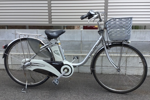 ＜美品＞パナソニック・電動アシスト自転車 VIVI・DX 色・シルバーBE–END634S バッテリー8.0AH