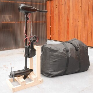 ゴムボート　エレキモーター＆バッテリーつき