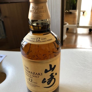 サントリー ウイスキー 山崎 12年 新品 未開封 Single Malt Whisky 12year