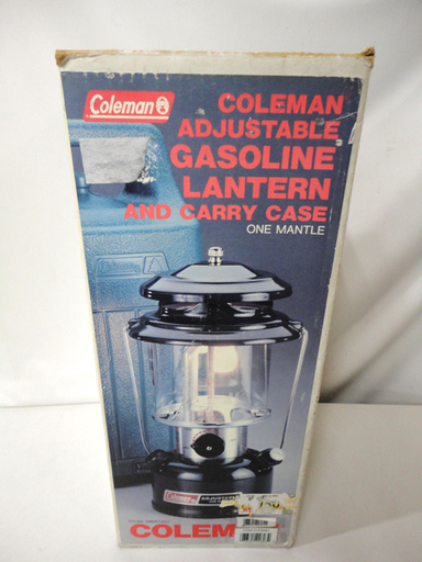 未使用保管品 Coleman/コールマン ワンマントルランタン ケース付き 286A740J キャンプ用品 93年製 - その他