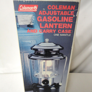 未使用保管品 Coleman/コールマン ワンマントルランタン ケース付き 286A740J キャンプ用品 93年製