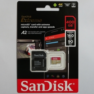 サンディスク SanDisk 400GB micro SDXC ...