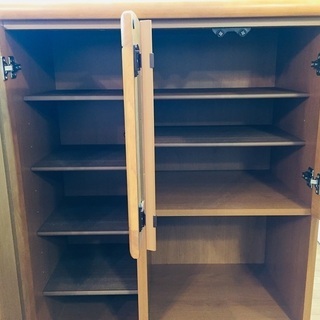 トレファク鶴ヶ島店】ミラー付きシューズボックス