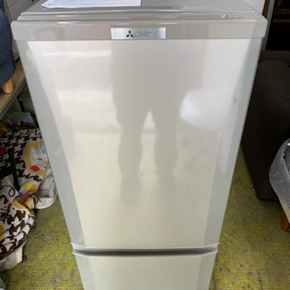 一人暮らし　冷蔵庫146L　Keyword　MR-P15EA-KW/ホワイト 三菱 中古/LB-MRP15EAKW/冷蔵庫/146L/三菱/MR-P15EA-KW/ホワイト