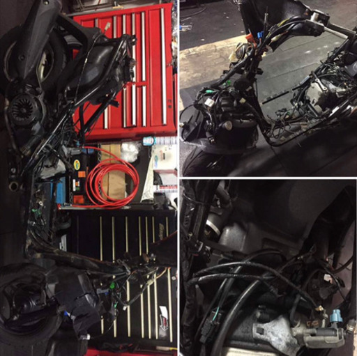 部品取りv125g現状3万円