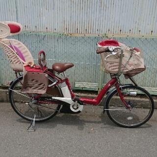 整備済み‼️前後子供のせ付き電動自転車