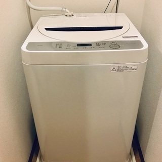 🔸シャープ SHARP🔸全自動洗濯機(5.5kg)🔸製造2018...