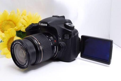 【連写性能で決定的瞬間撮り！】Canon EOS 60D レンズ セット